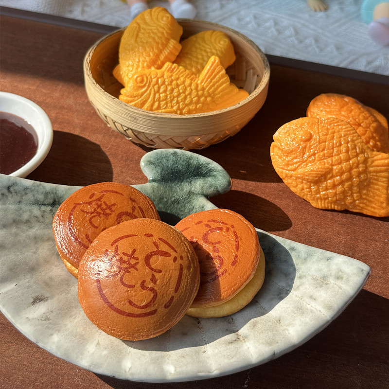 Japanese Food Lifestyle - อุปกรณ์ตกแต่งบ้านตุ๊กตา สไตล์ญี่ปุ่น จำลองอาหารว่างย่างแบบสแนปเปอร์ ของตกแต่งน่ารัก อุปกรณ์ประกอบฉากถ่ายภาพ