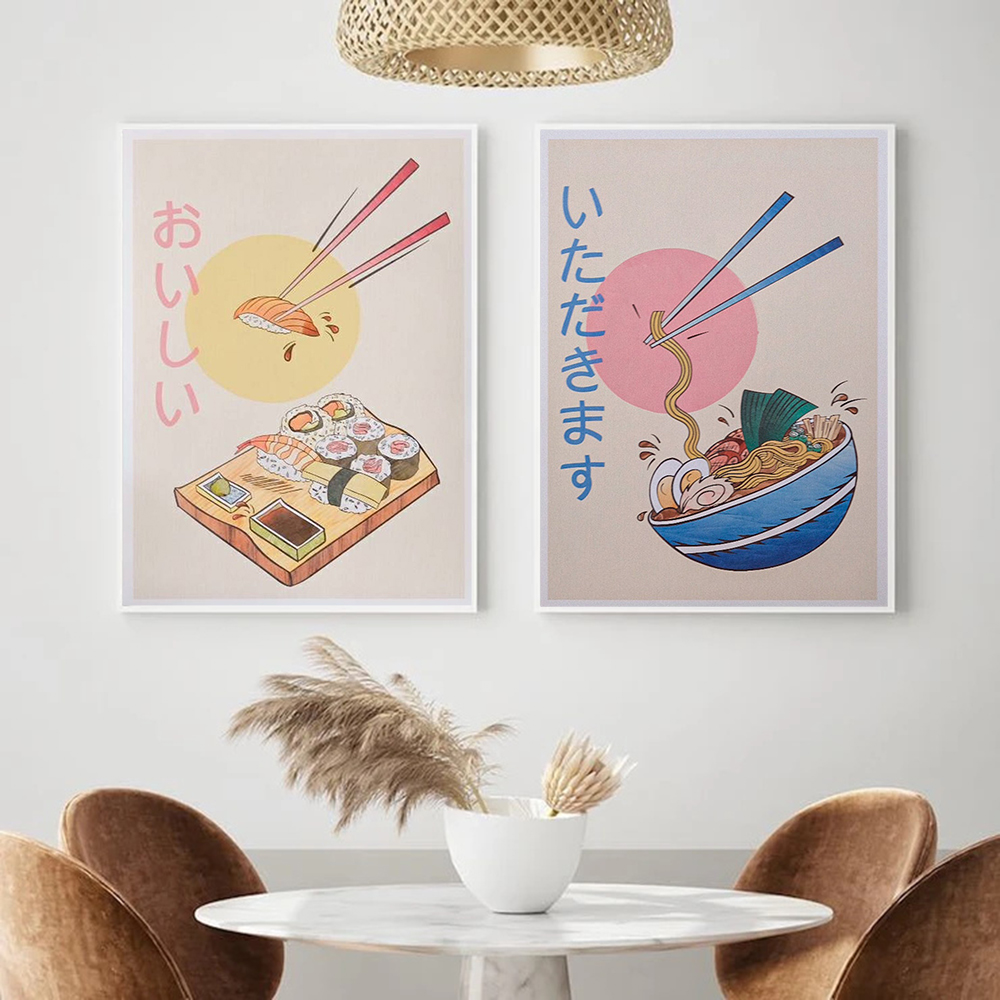 ห้องครัวสไตล์ญี่ปุ่นอาหารโปสเต - Japanese Food Lifestyle บทวิจารณ์และราคา