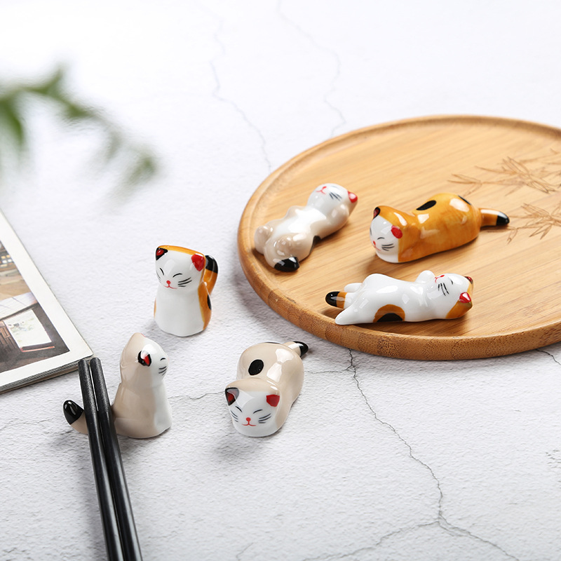 5 ชิ้น/เซ็ตตะเกียบหมอนตะเกียบแ - Chopstick Rest Ceramic บทวิจารณ์และราคา