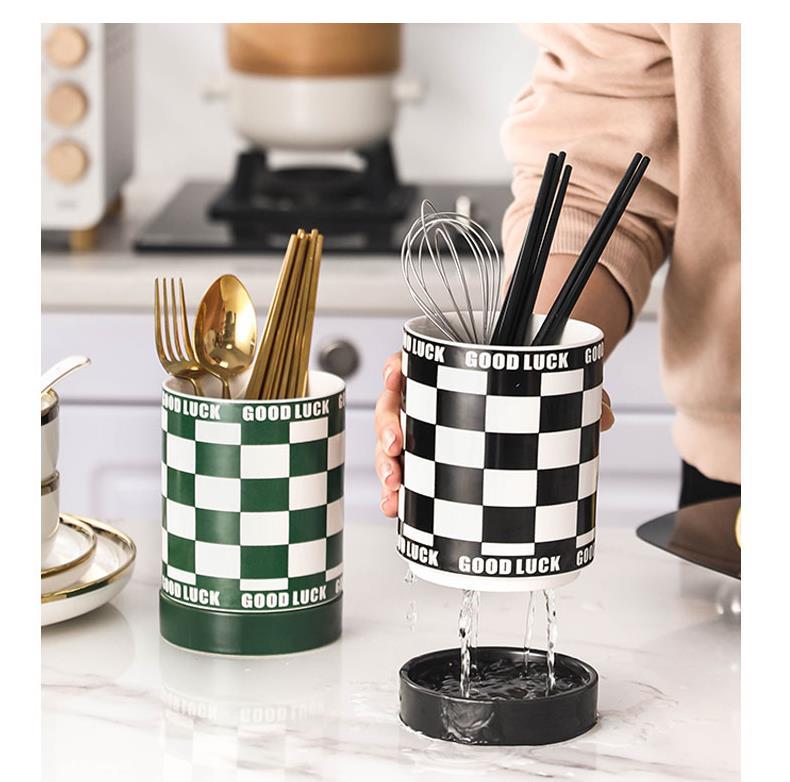 Organizador De Cocina สีดําและ - Chopstick Rest Ceramic บทวิจารณ์และราคา