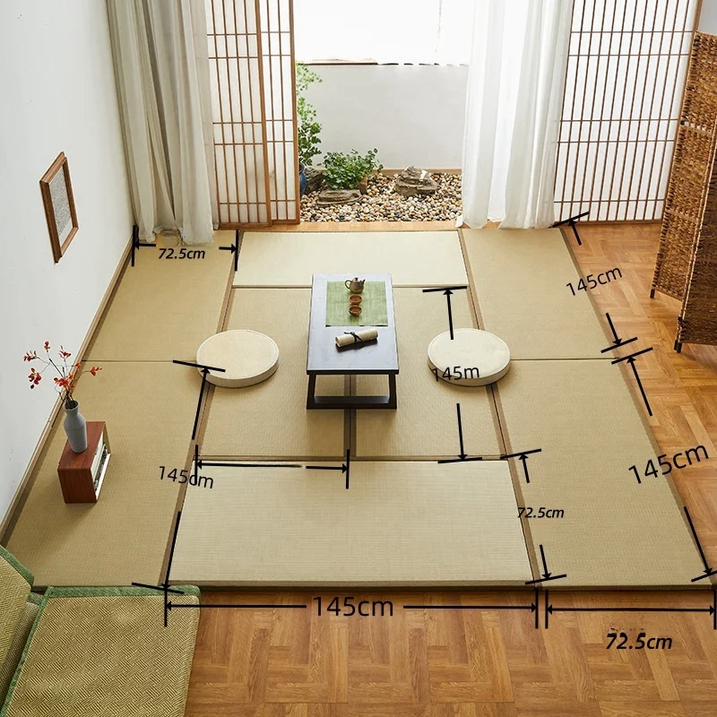 ญี่ปุ่นแบบดั้งเดิม Igusa Tatam - Tatami Mat Rush บทวิจารณ์และราคา