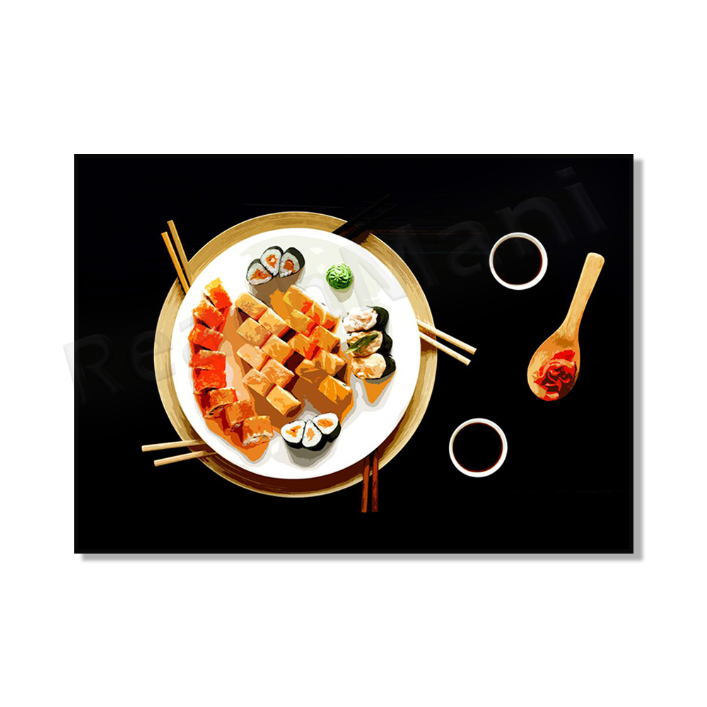 ภาพวาดตกแต่งผนังสไตล์ญี่ปุ่น ศ - Japanese Food Lifestyle บทวิจารณ์และราคา