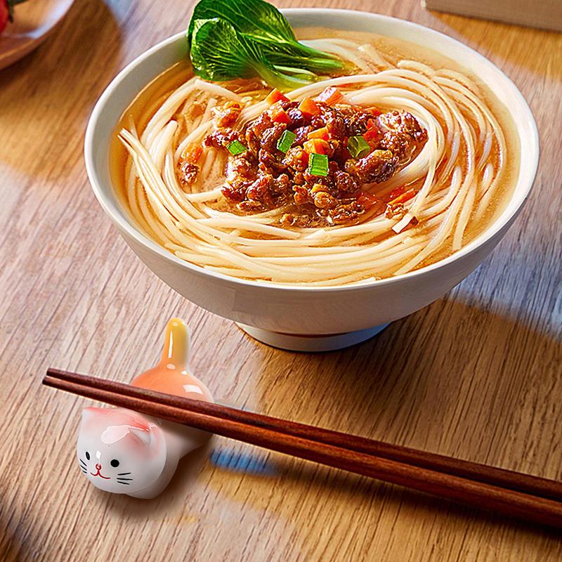ผู้ถือตะเกียบแมวเซรามิคผู้ถือต - Chopstick Rest Ceramic บทวิจารณ์และราคา