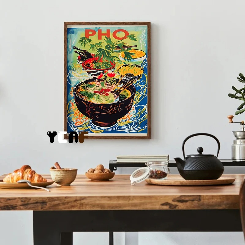 โปสเตอร์อาหารญี่ปุ่นวินเทจพิมพ - Japanese Food Lifestyle บทวิจารณ์และราคา