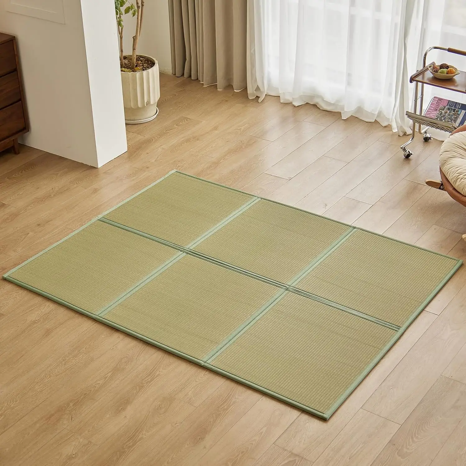 เสื่อทาทามิปูพื้นจากหญ้ารัชธรร - Tatami Mat Rush บทวิจารณ์และราคา
