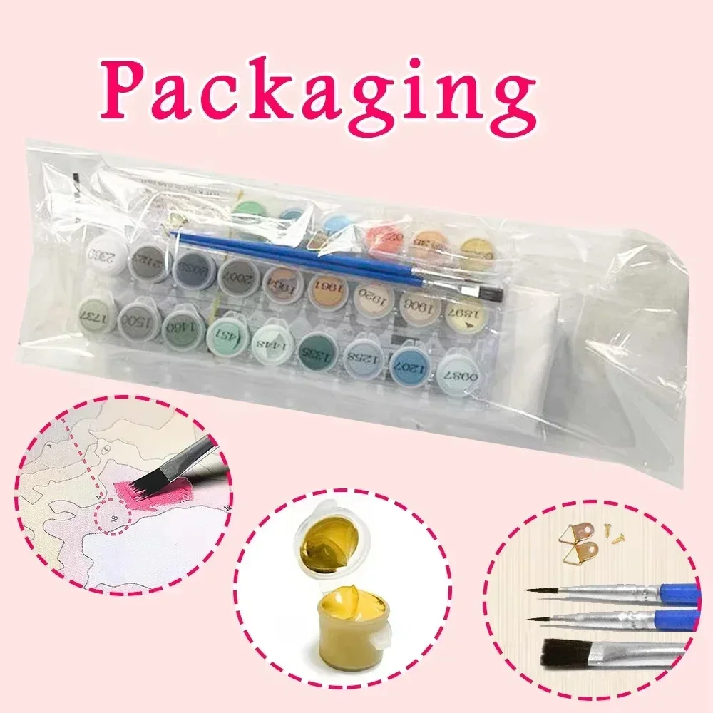 ภาพวาดสีน้ำมันดิจิทัลตามตัวเลข - Japanese Food Lifestyle บทวิจารณ์และราคา
