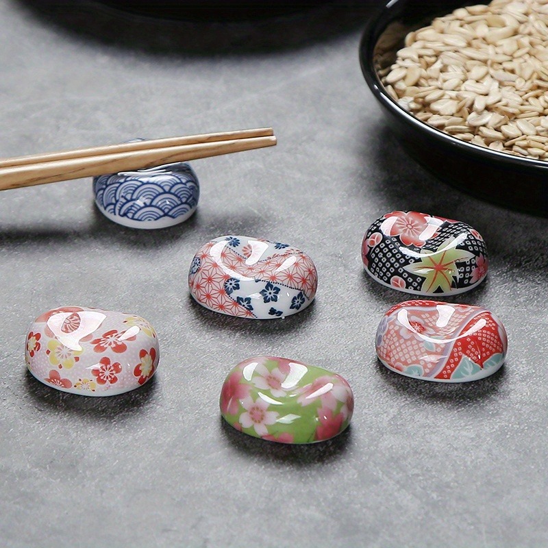 ที่วางตะเกียบเซรามิค 1 ชิ้น รู - Chopstick Rest Ceramic บทวิจารณ์และราคา