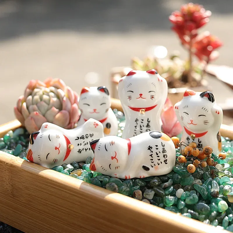 1 Pcs ญี่ปุ่นแมวกวักนำโชคเซราม - Chopstick Rest Ceramic บทวิจารณ์และราคา