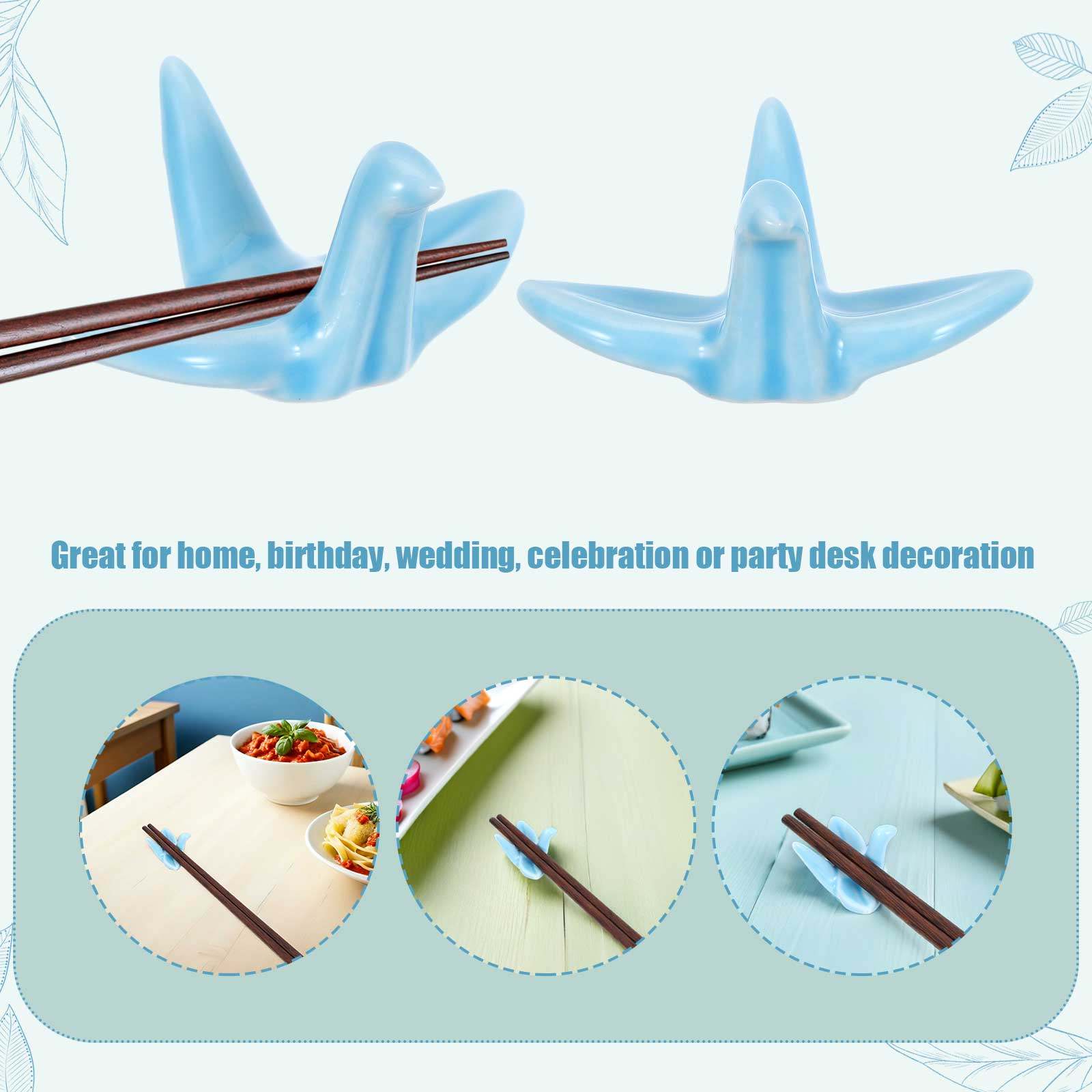 ที่วางตะเกียบเซรามิกสีสันสดใส  - Chopstick Rest Ceramic บทวิจารณ์และราคา