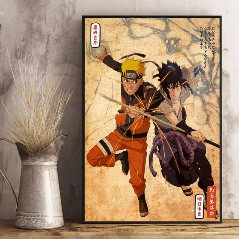 โปสเตอร์นารูโตะอะนิเมะญี่ปุ่นภ - Japan Lifestyle บทวิจารณ์และราคา