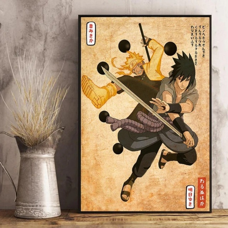 โปสเตอร์นารูโตะอะนิเมะญี่ปุ่นภ - Japan Lifestyle บทวิจารณ์และราคา
