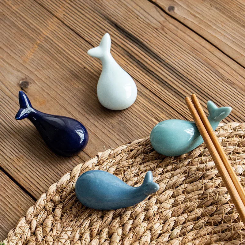 ปลาน่ารักตะเกียบ Rest โต๊ะทานอ - Chopstick Rest Ceramic บทวิจารณ์และราคา