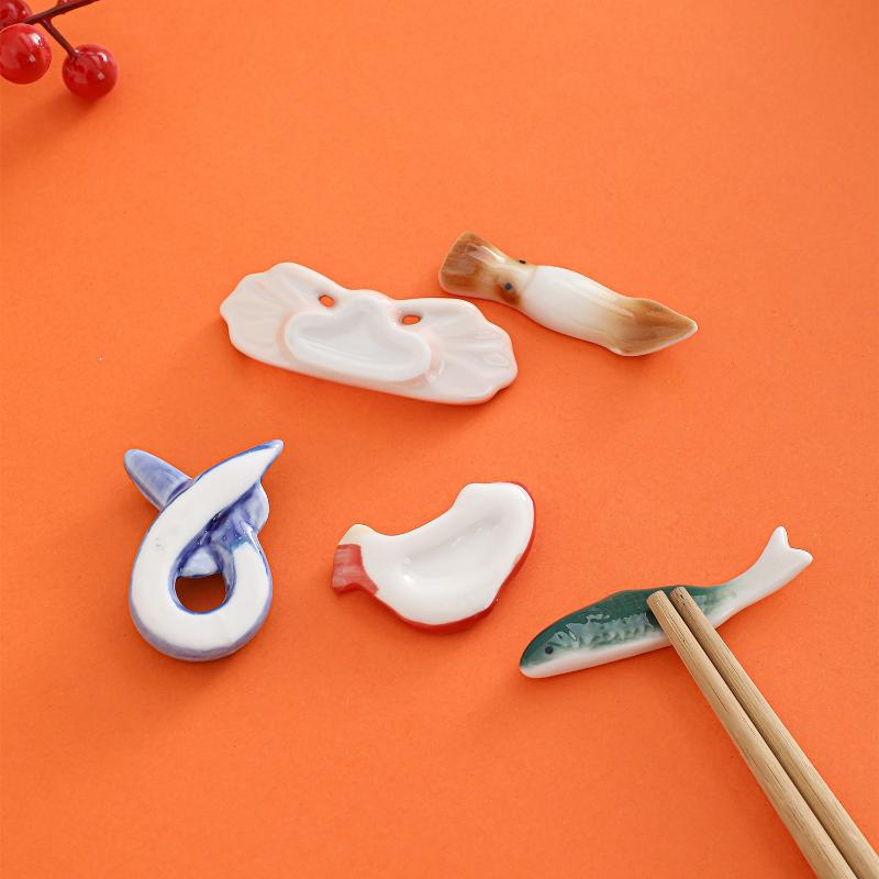 ที่วางตะเกียบเซรามิกรูปปลา ทนต - Chopstick Rest Ceramic บทวิจารณ์และราคา