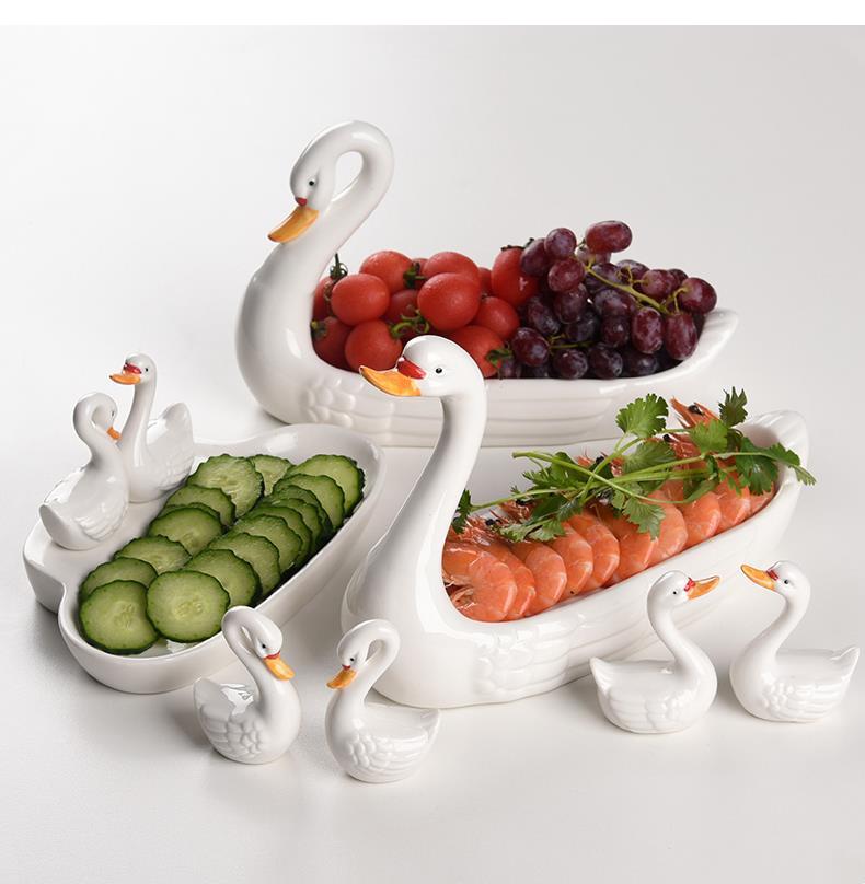 ที่วางตะเกียบเซรามิกรูปหงส์ ชุ - Chopstick Rest Ceramic บทวิจารณ์และราคา